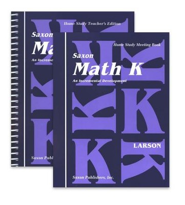 Saxon Math K Home Study Kit