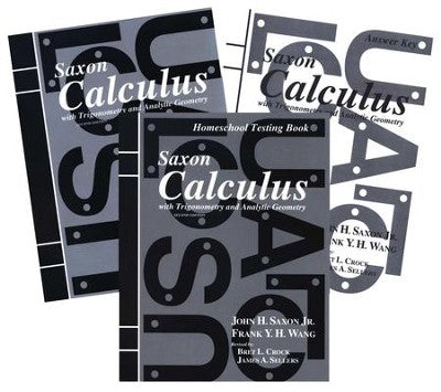 Saxon Calculus Home Study Kit, 2nd Edition