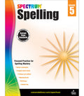 Spectrum Spelling Workbook Grade 5 cover