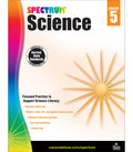 Spectrum Science Workbook Grade 5 cover