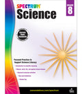 Spectrum Science Workbook Grade 8 cover