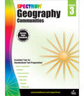 Spectrum Geography Workbook Grade 3 cover