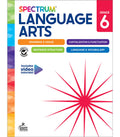 Spectrum Language Arts Workbook Grade 6 cover