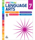 Spectrum Language Arts Workbook Grade 7 cover