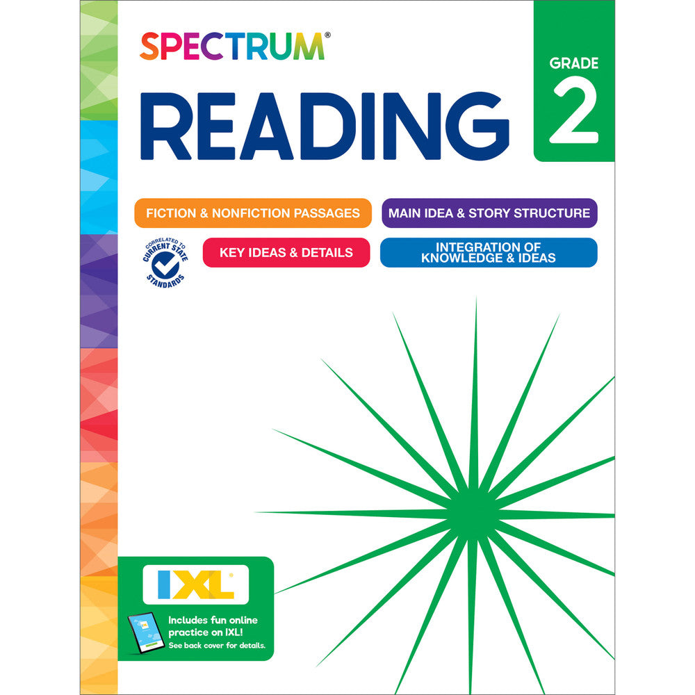 Spectrum Reading Workbook Grade 2 cover
