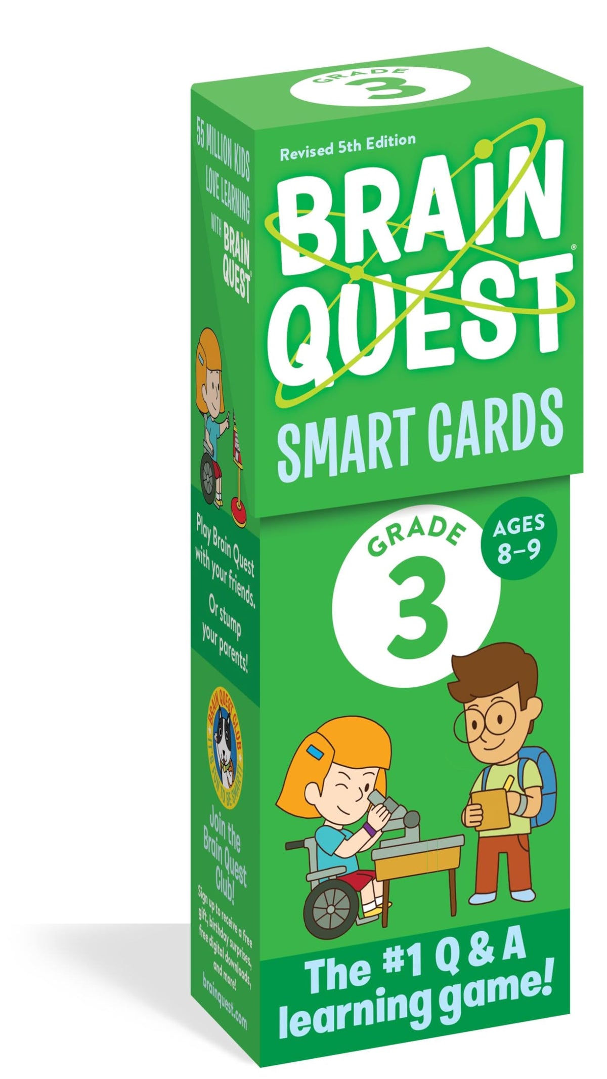 Brain Quest 3rd Grade Smart Cards, Revised 5th Edition
