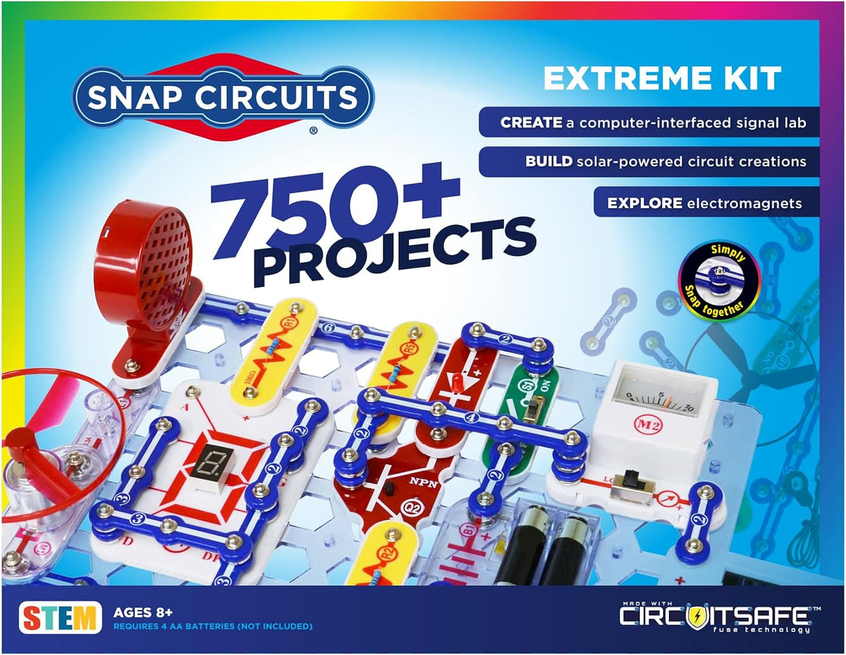 Snap Circuits Extreme SC-750 Electronics Exploration Kit