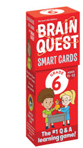 Brain Quest 6th Grade Smart Cards, Revised 4th Edition