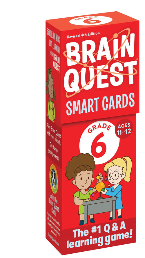 Brain Quest 6th Grade Smart Cards, Revised 4th Edition
