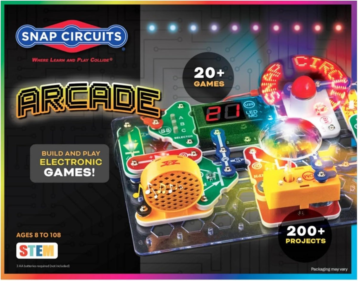 Snap Circuits Arcade SCA-200 Electronics Exploration Kit
