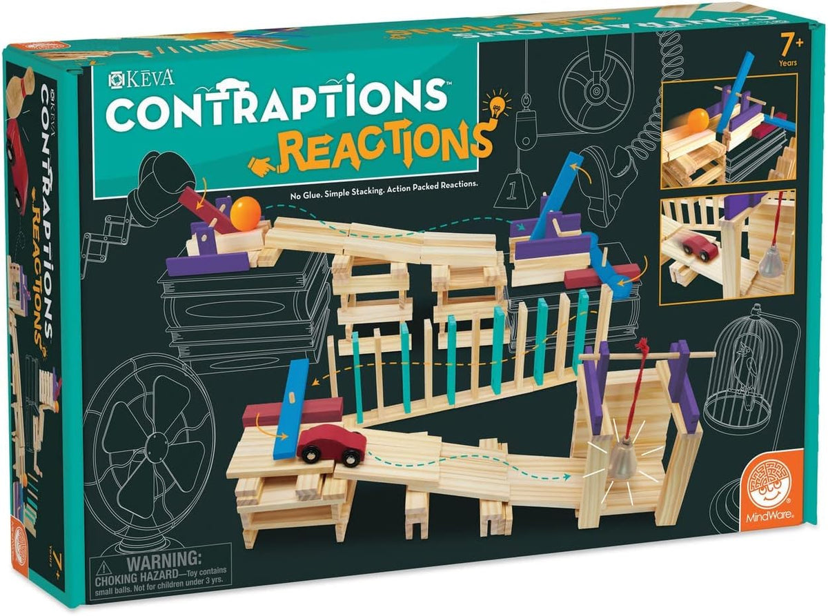 MindWare KEVA Contraptions Reactions Set