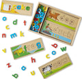 Melissa & Doug See & Spell Wooden Learning Toy
