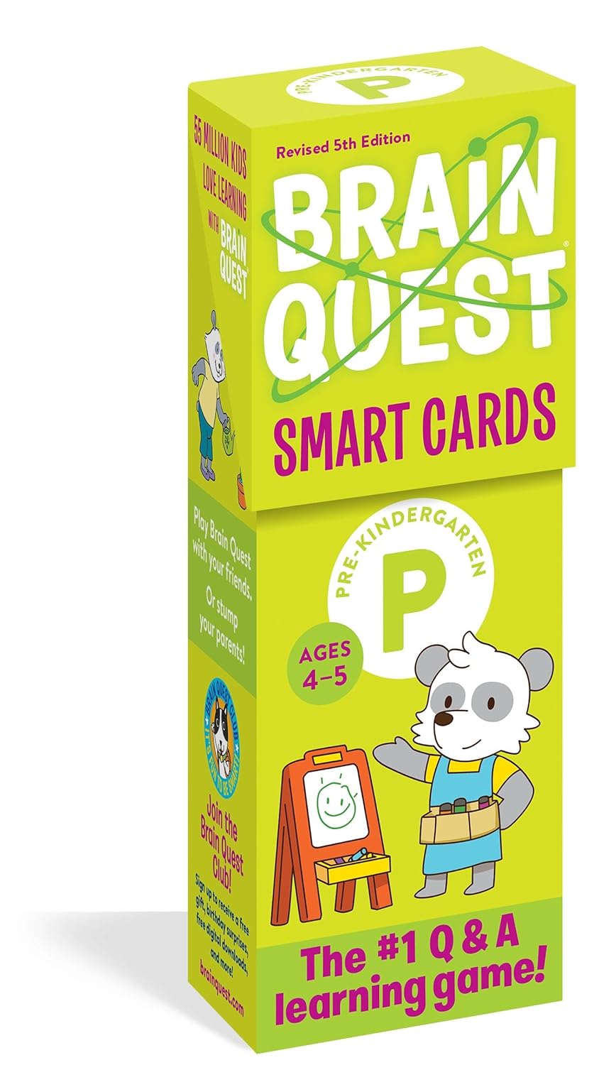 Brain Quest Pre-Kindergarten Smart Cards, Revised 5th Edition