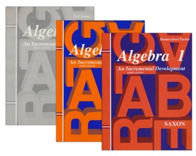 Saxon Algebra 1 Home Study Kit, 3rd Edition