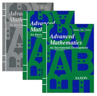 Saxon Advanced Math Home Study Kit, 2nd Edition