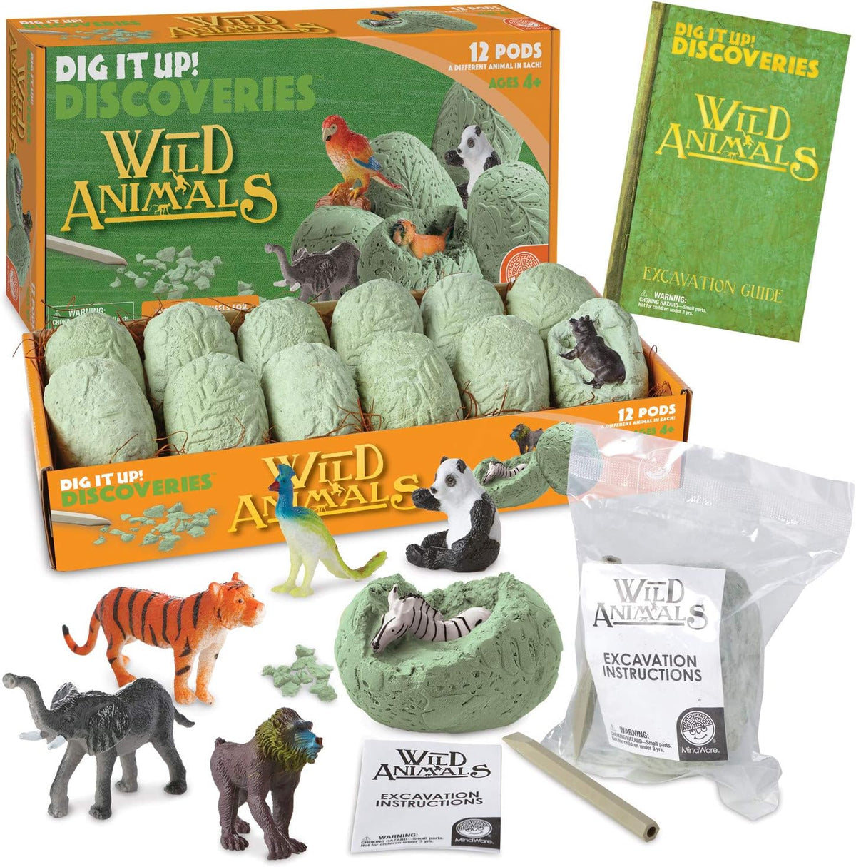 MindWare Dig It Up! Discoveries Wild Animals
