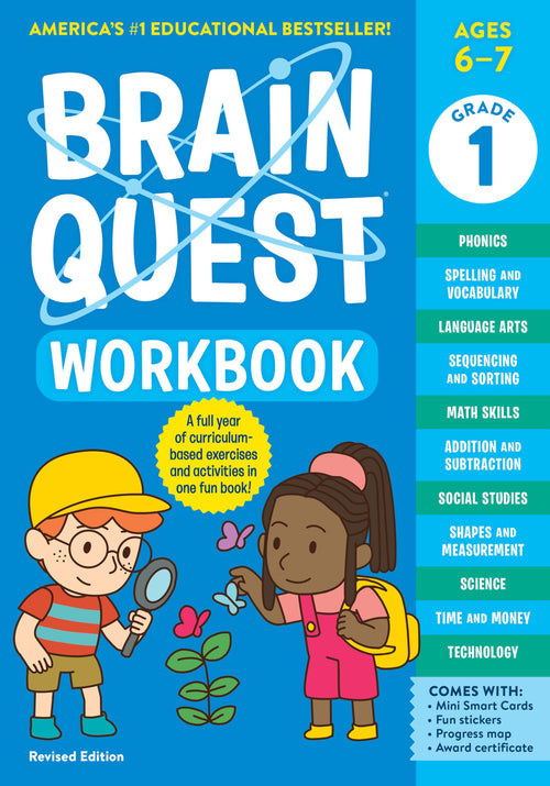 Brain Quest Workbook: 1st Grade, Revised Edition