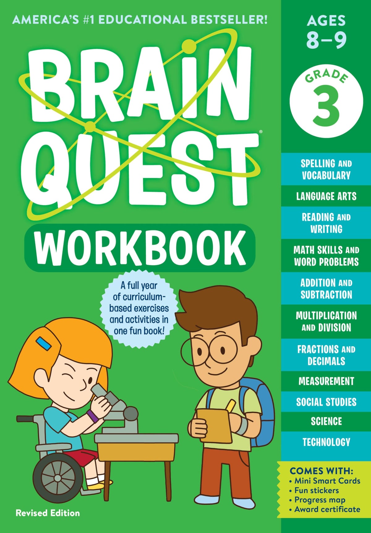 Brain Quest Workbook: 3rd Grade, Revised Edition