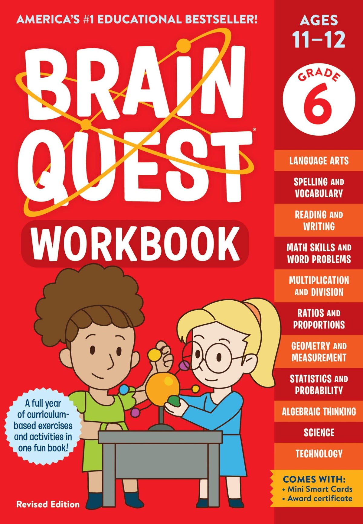 Brain Quest Workbook: 6th Grade, Revised Edition