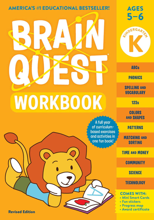 Brain Quest Workbook: Kindergarten, Revised Edition