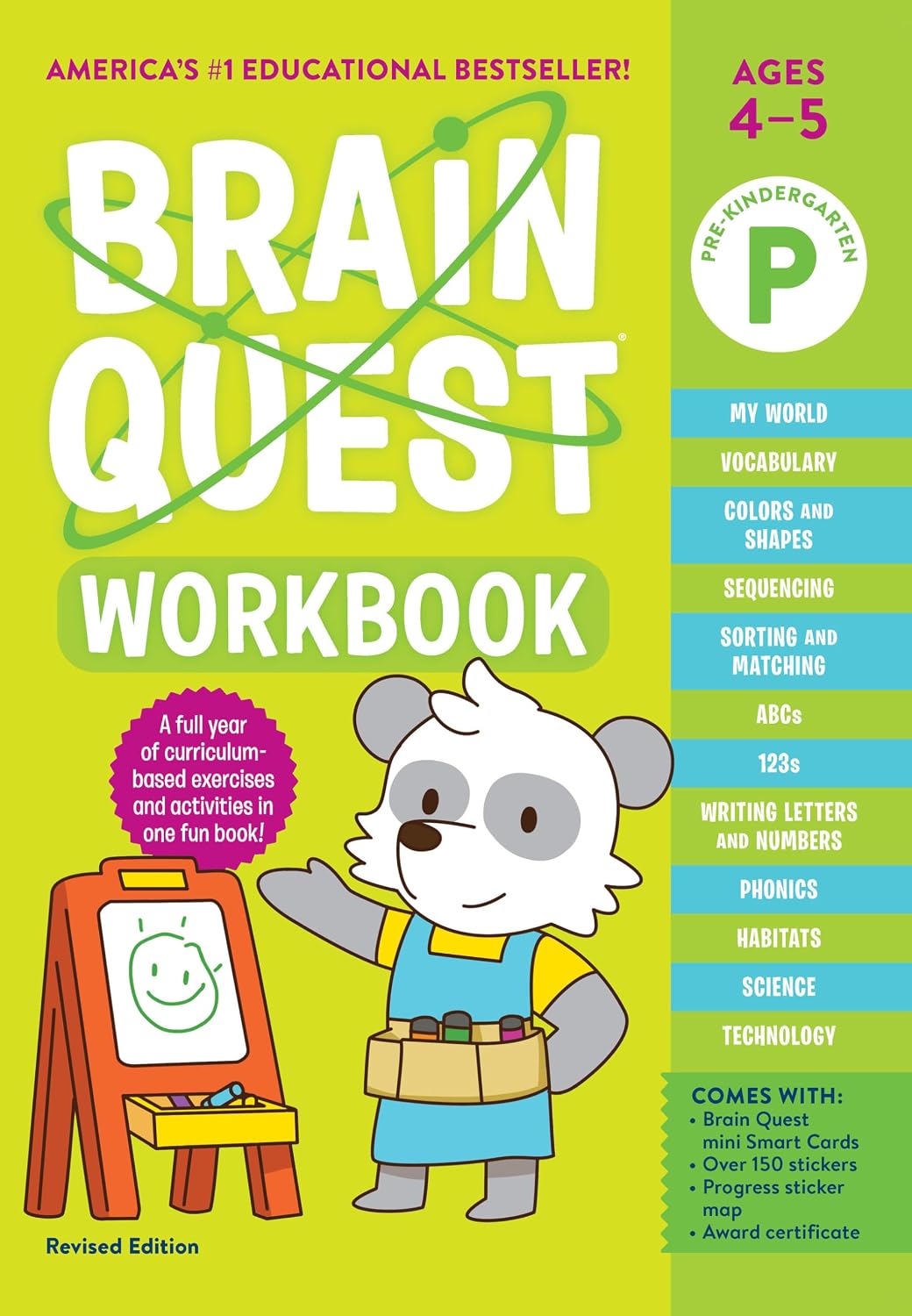Brain Quest Workbook: Pre-K, Revised Edition