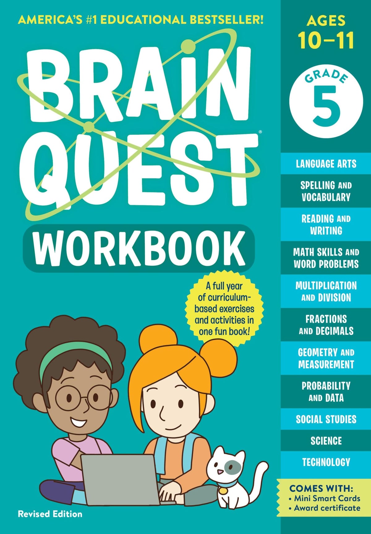 Brain Quest Workbook: 5th Grade, Revised Edition