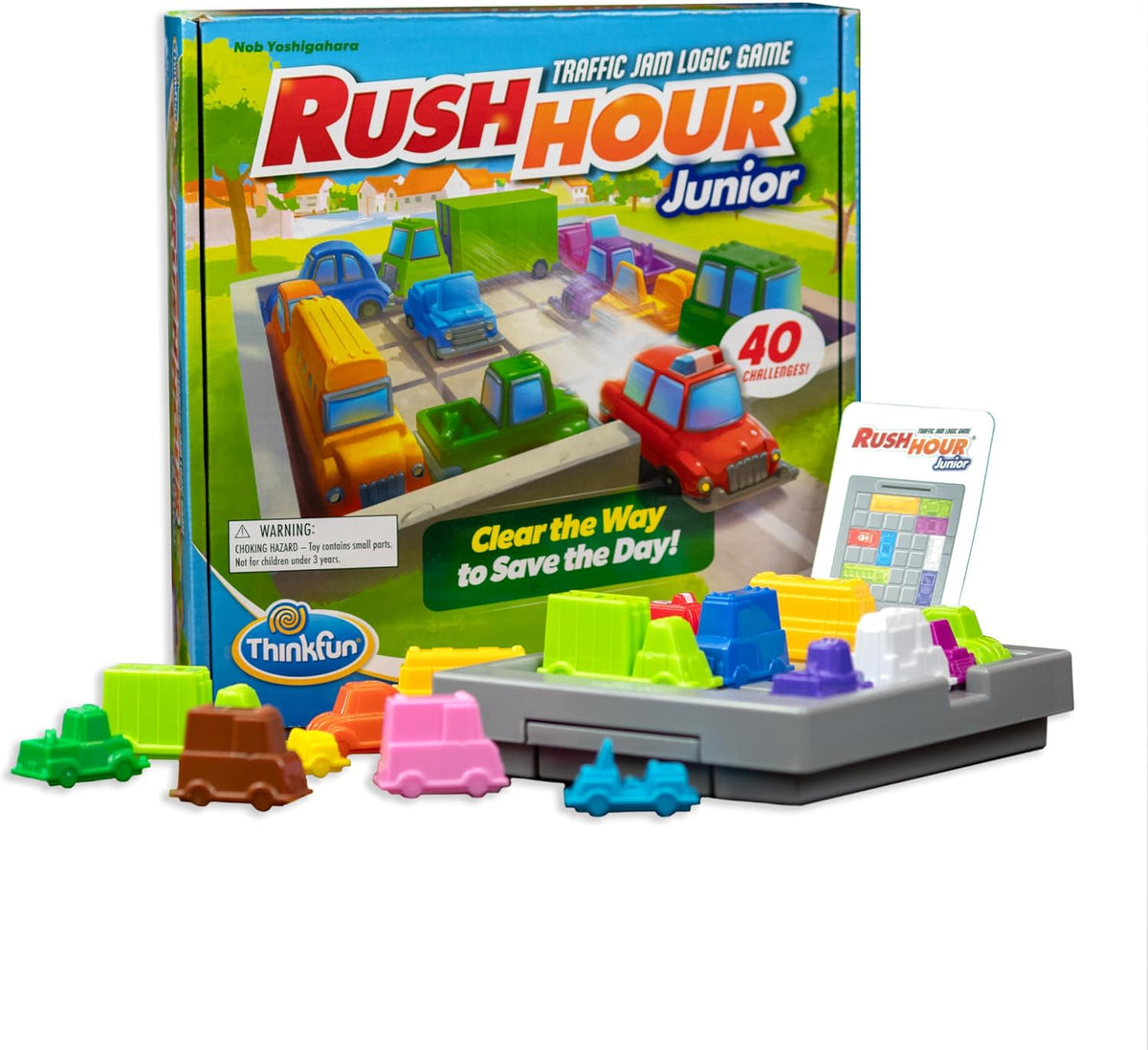 ThinkFun Rush Hour Junior Traffic Jam Logic Game
