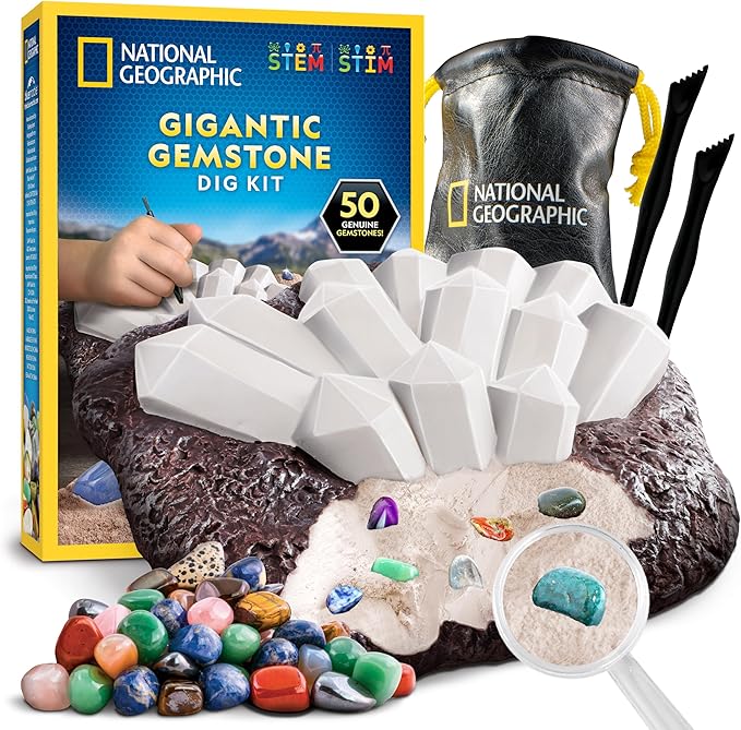 National Geographic Gigantic Gemstone Dig Kit