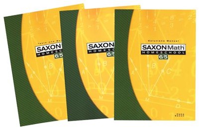 Saxon Math 6/5 Home Study Kit, 3rd Edition