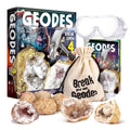 Premium Geode Breaking Kit 4 Jumbo Agate Geodes