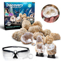 Discovery Mindblown Geode Crystal Excavation Kit 14 Piece