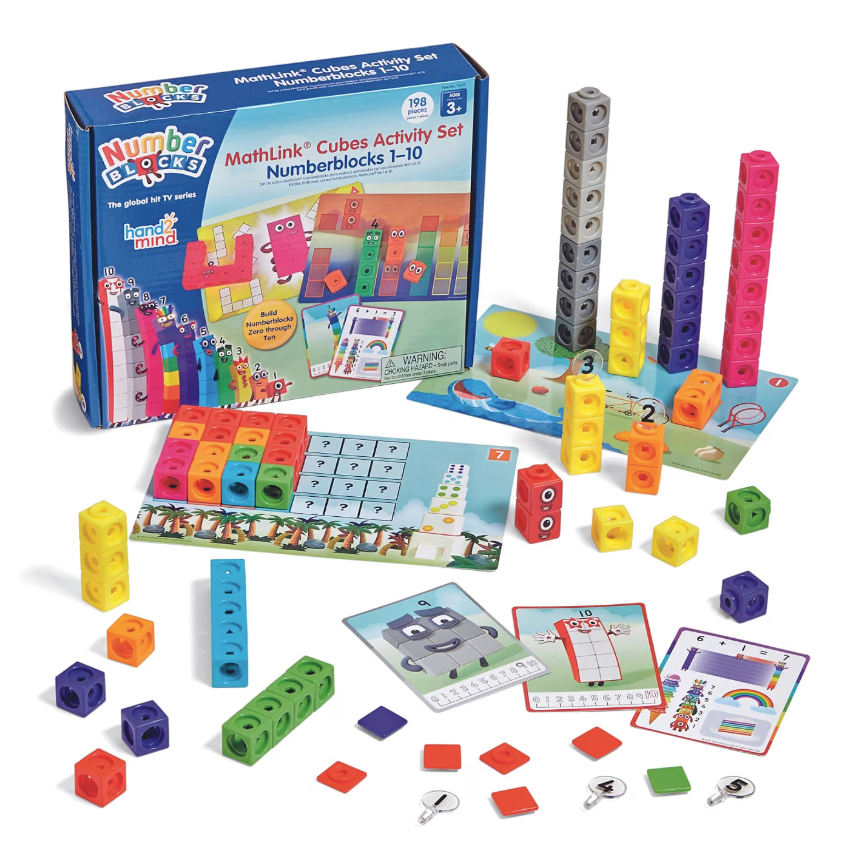 MathLink Cubes Numberblocks 1-10 Activity Set