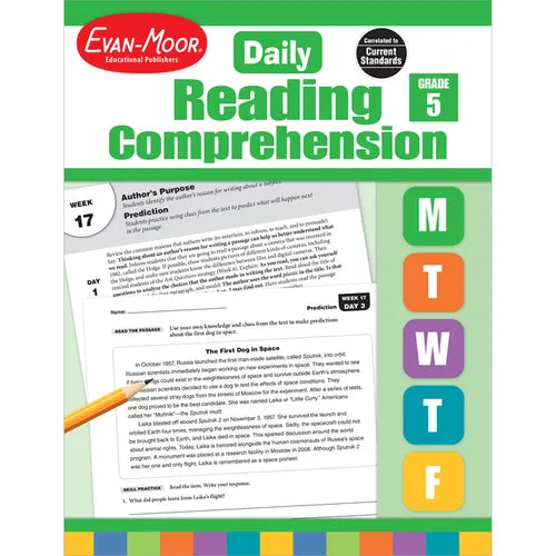 Daily Reading Comprehension, Grade 5 Te - Paperback