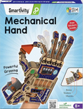 Smartivity Mechanical Hand kit packaging with a blue background