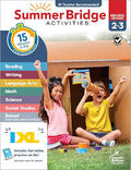 Summer Bridge Activities book for grades 2-3 with two children on the cover.