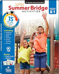 Summer Bridge Activities book cover with two children jumping, on a white background