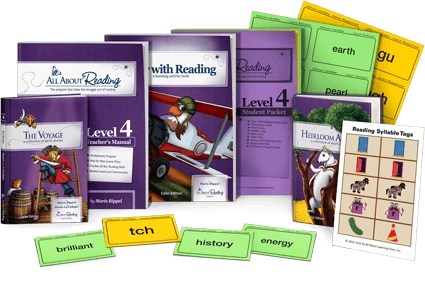 All About Reading Level 4 Materials