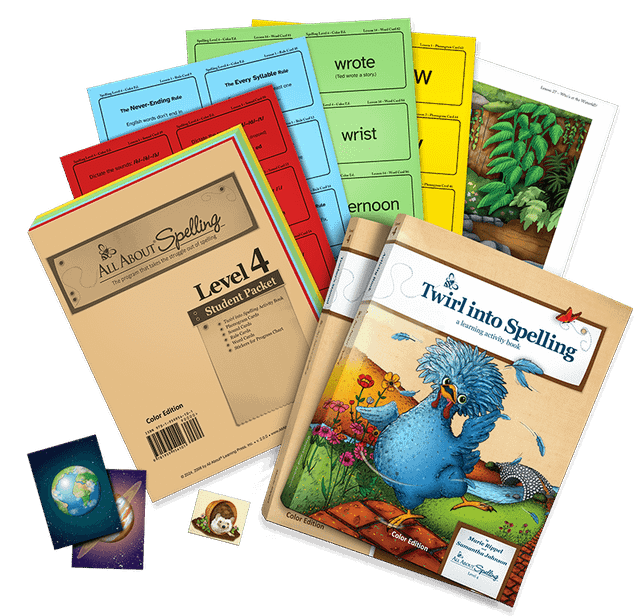 All About Spelling Level 4 Materials