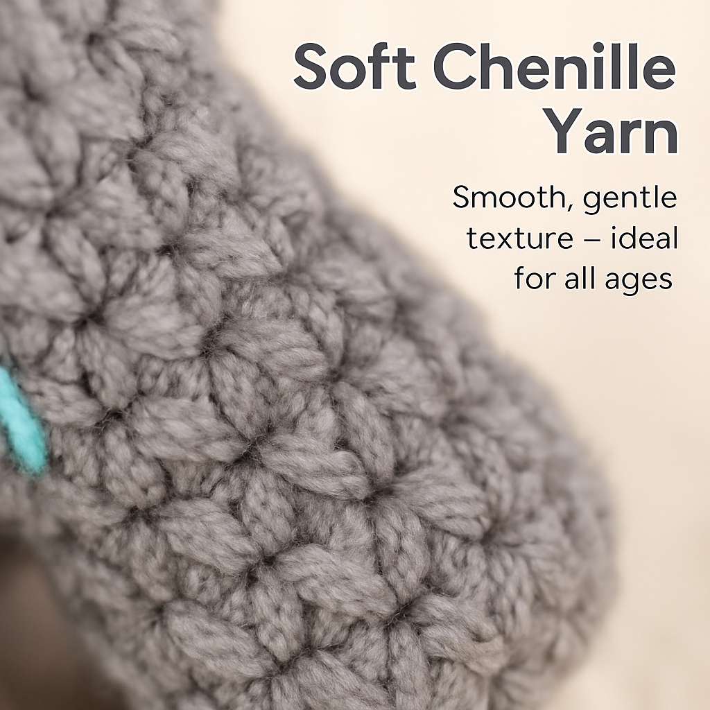 Succulents Crochet Kit for Beginners with 4 Patterns