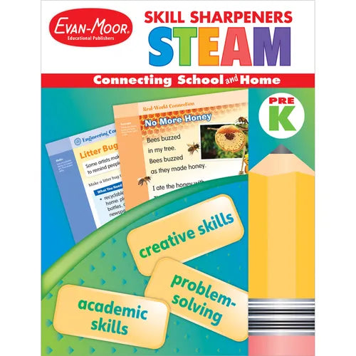 Skill Sharpeners: Steam, Grade Prek - Paperback