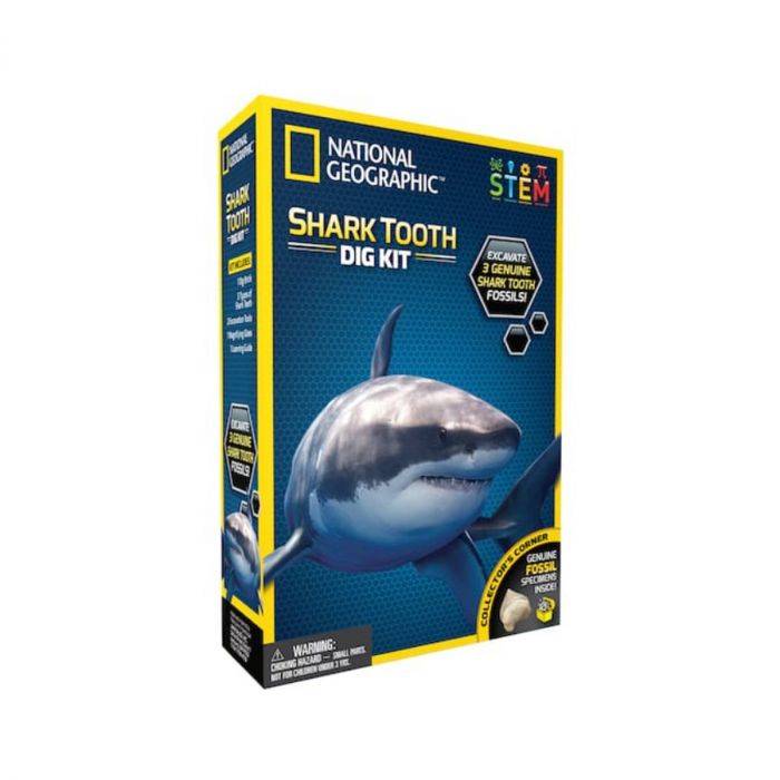 National Geographic Shark Tooth Dig Kit