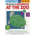 Kumon My Book of Coloring at the Zoo - Paperback
