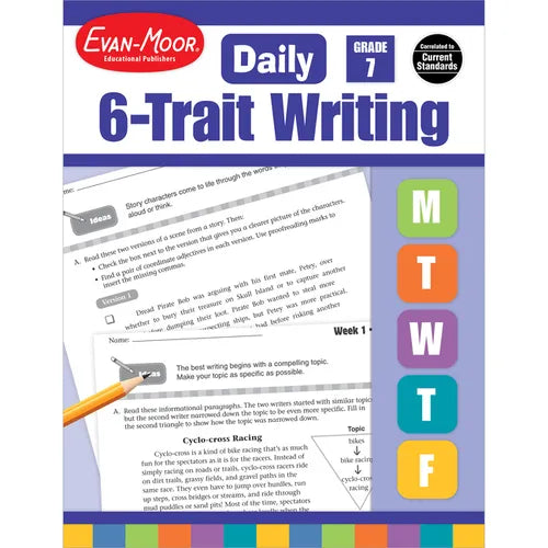 Daily 6-Trait Writing Grade 7 Te - Paperback